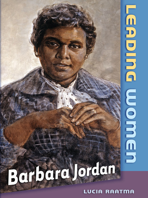 Title details for Barbara Jordan by Lucia Raatma - Wait list